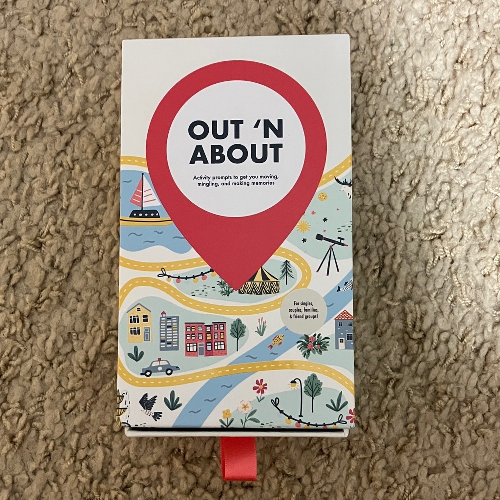 Out 'N About Card Game - Multicolor